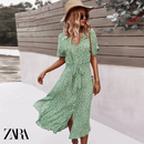Vestido Midi Floral Ζаrа Moda Verão 2026 + Brinde Exclusivo